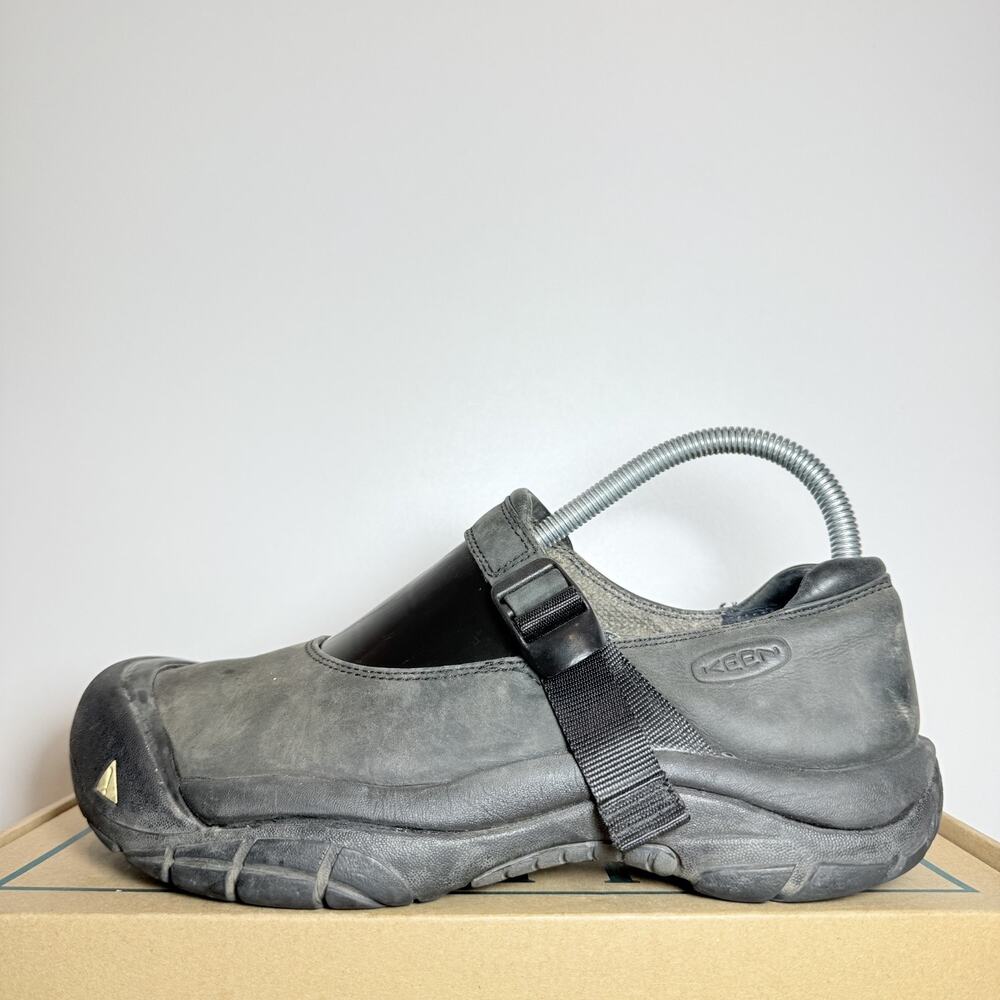 KEEN Presidio Mary Jane Black Leather Shoes Womens Size 9 Casual Comfort Flats